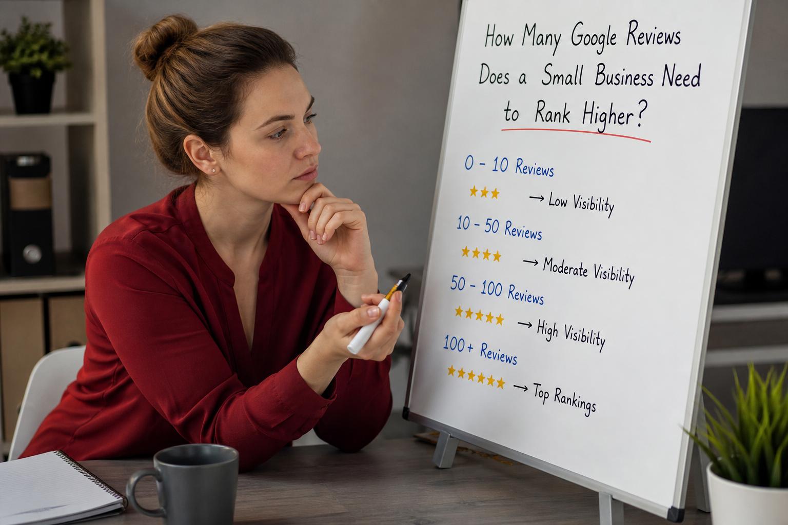 How Many Google Reviews Does a Small Business Need to Rank Higher?